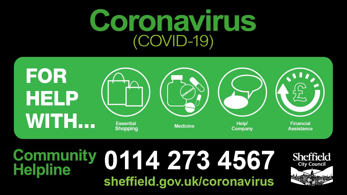 Coronavirus Community Helpline contact number