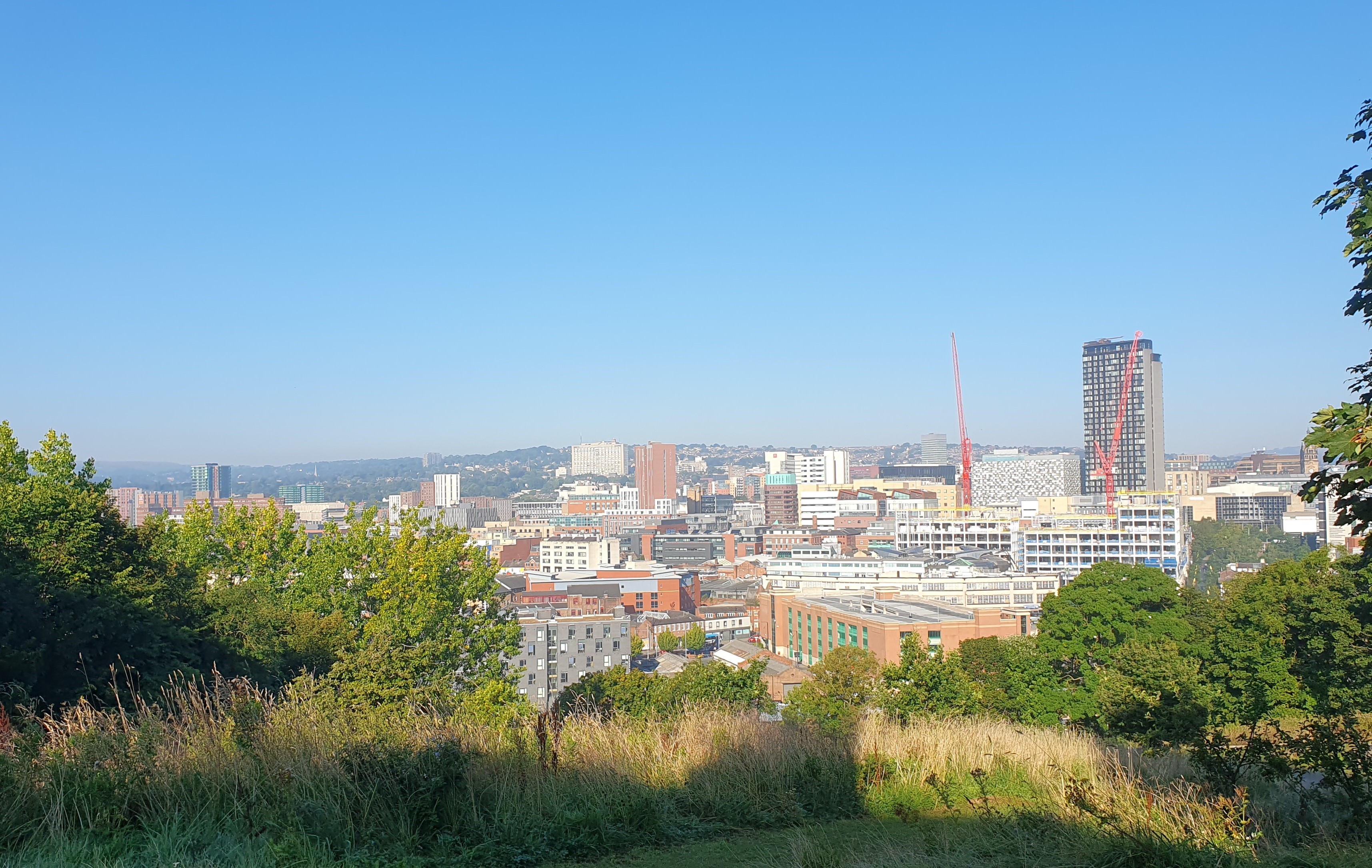 The Sheffield skyline
