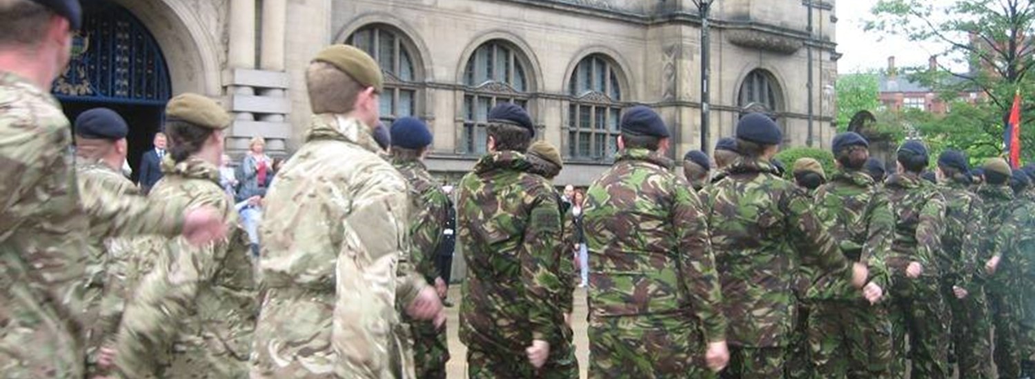 Armed forces and veterans day