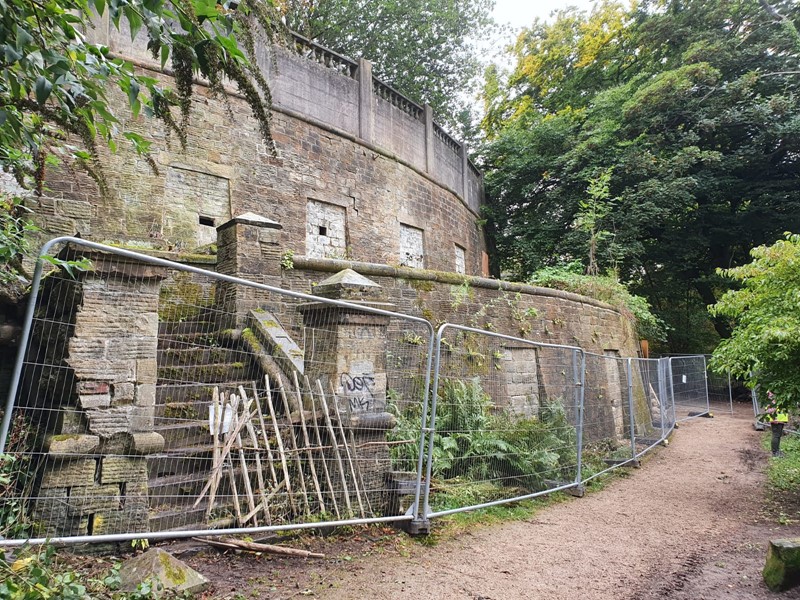 The catacombs at Sheffield General Cemetery