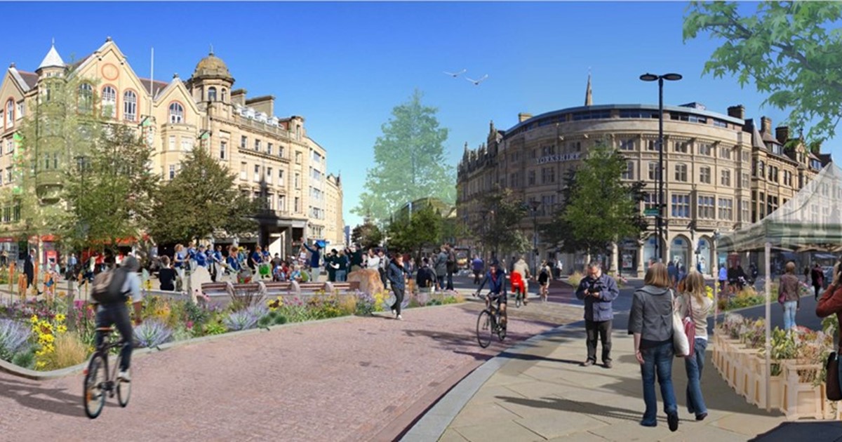 Visualisation of Town Hall Square