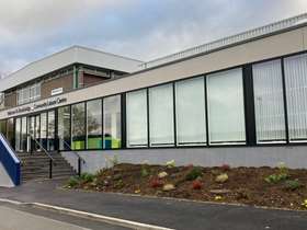 Stocksbridge Community Leisure Centre from the outside