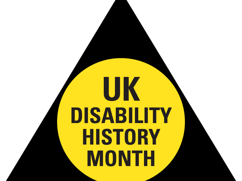 Disability History Month Logo