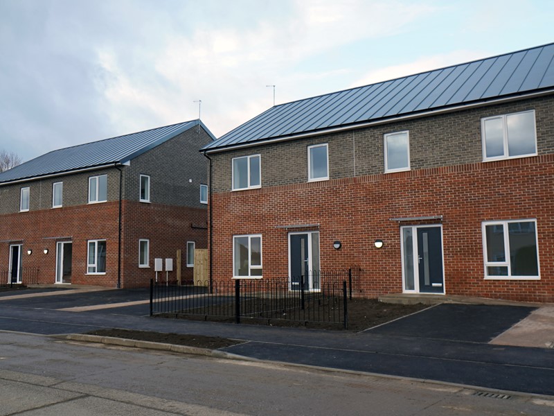 New build houses