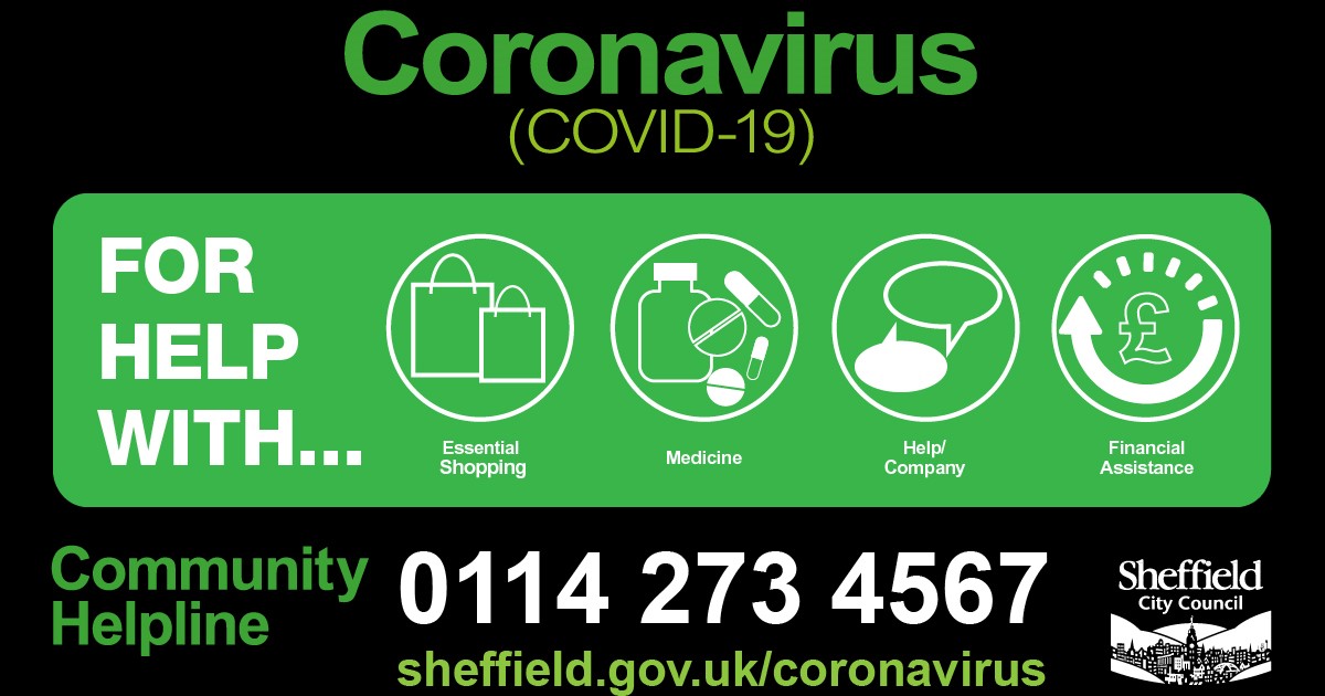 Coronavirus Community Helpline contact number