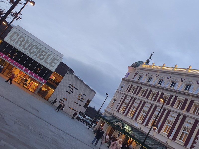 Sheffield City Hall in Barkers Pool