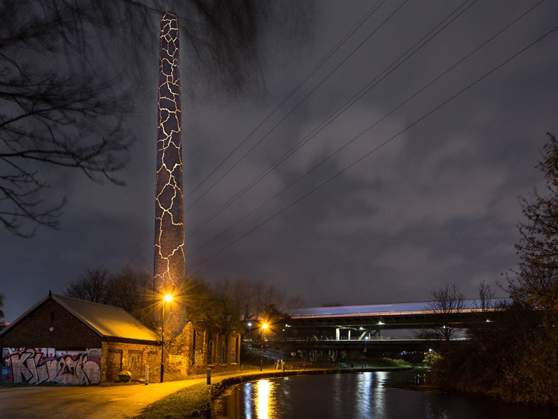 Tinsley Art Project chimney sculpture