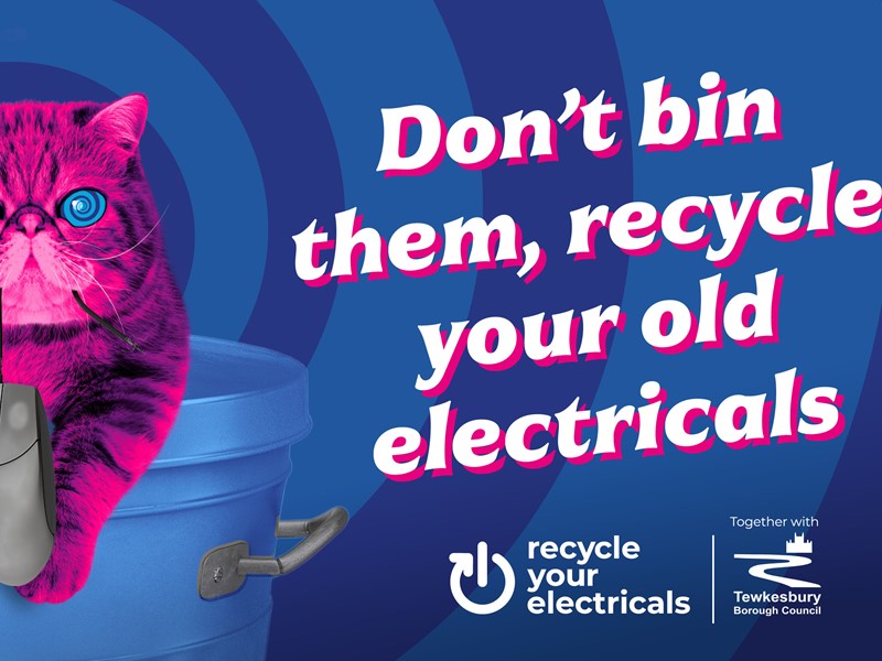 image of HypnoCat telling people to recycle