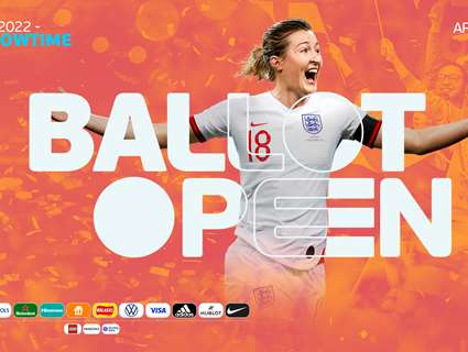 UEFA Women's EUROs ballot open