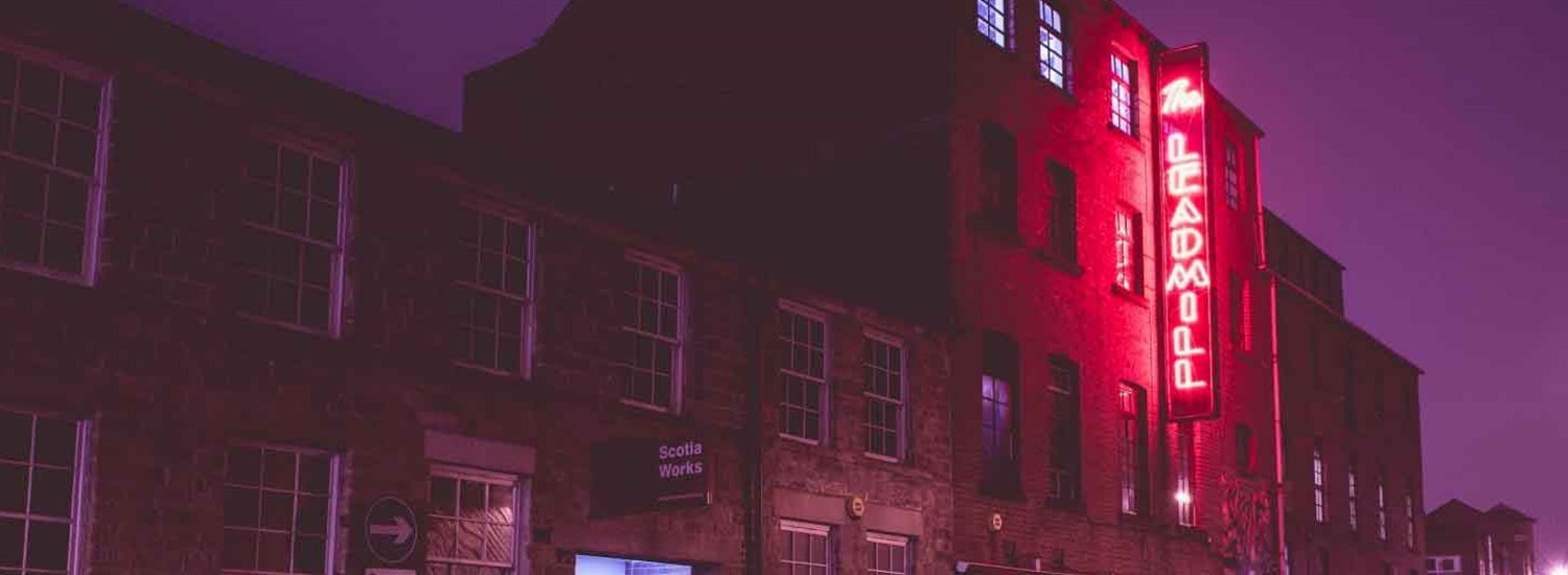 The Leadmill at night. Credit: Elouisa Georgiou