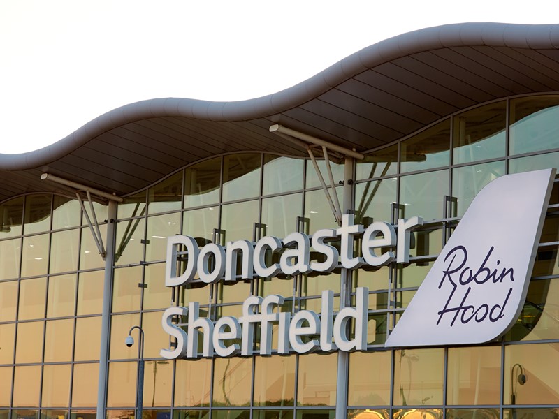Doncaster Sheffield Airport building