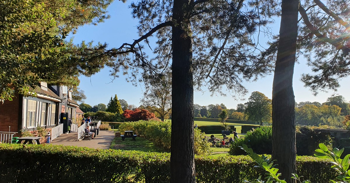 Graves Park featuring the Rose Garden Cafe