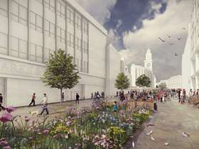 A CGI mock up of what Fargate will look like after works carried out