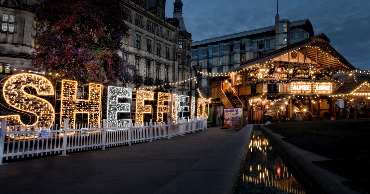 christmas places to visit sheffield