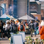 Sheffield celebrates South Yorkshire gaining Local Visitor Economy Partnership status People walking through a city centre market