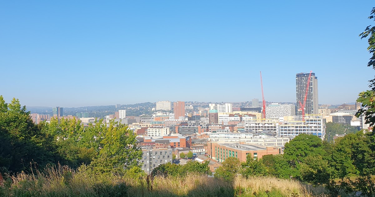 The Sheffield skyline