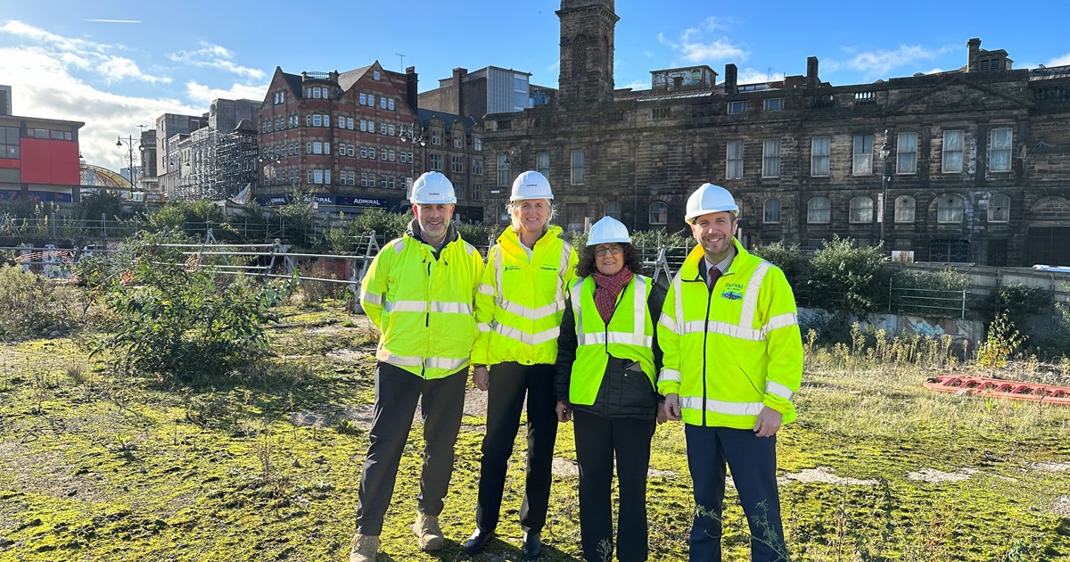 Contractor appointed to transform historic Castlegate into green space