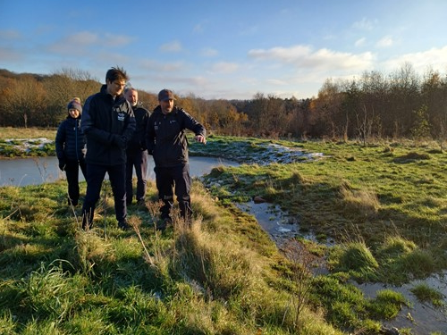 Cllr Tom Hunt at Blacka Moor