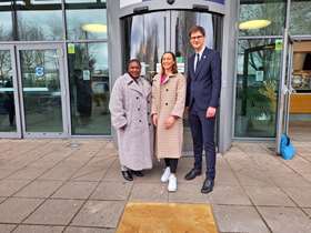 Dame Jessica Ennis-Hill honoured with commemorative plaque at Sheffield stadium