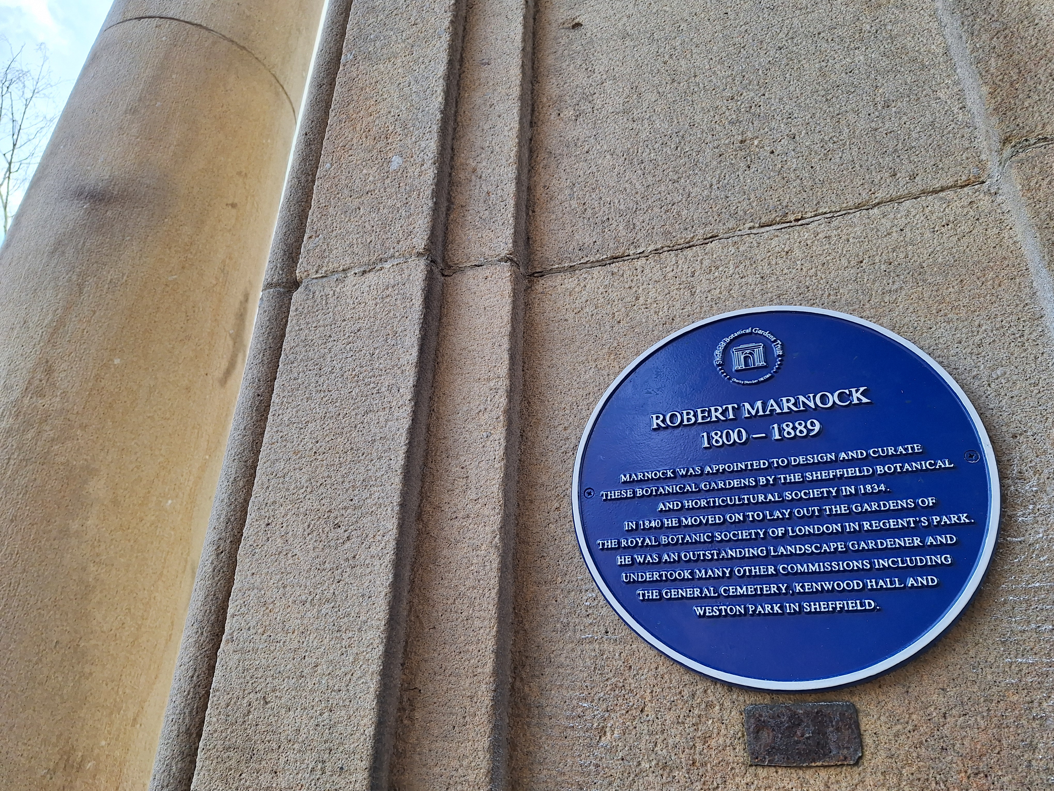 Robert Marnock Plaque