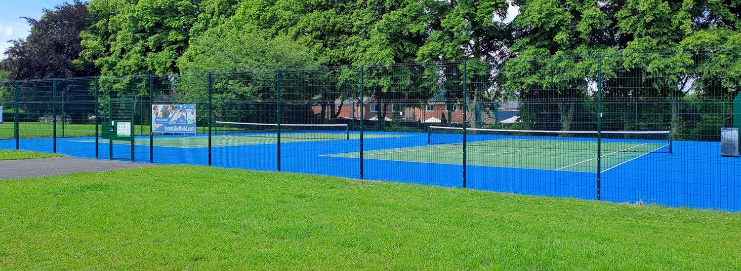 Newly refurbished Ecclesfield Tennis Courts