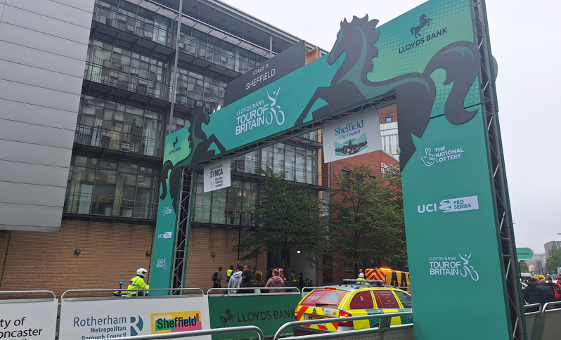 Tour of Britain start point 