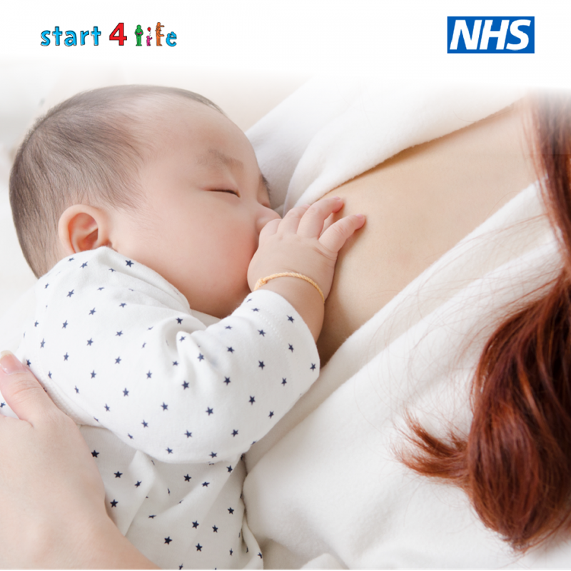 Baby breastfeeding