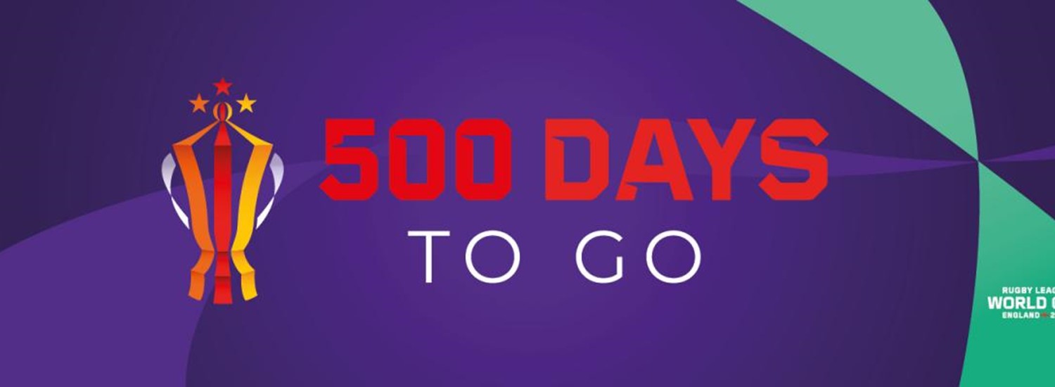 500 days to go banner