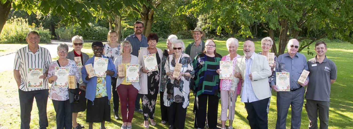 Green fingers competition winners