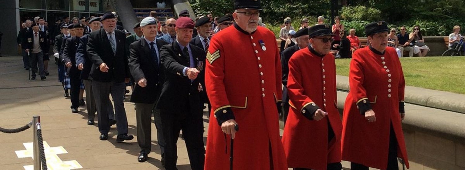 Regimental parade