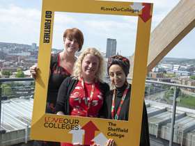 Councillors take part in Love our Colleges event