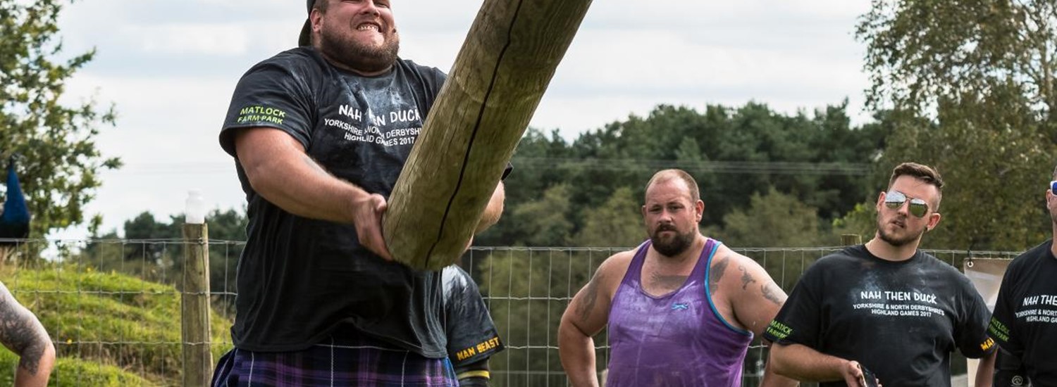 Tossing the caber