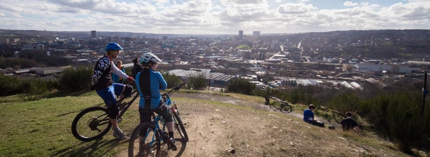 View over Sheffield