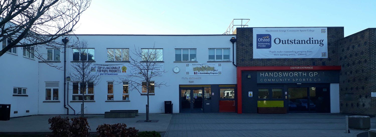 Outside of a school