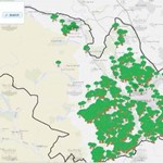 Interactive map shows Streets Ahead tree planting Interactive map tree planting